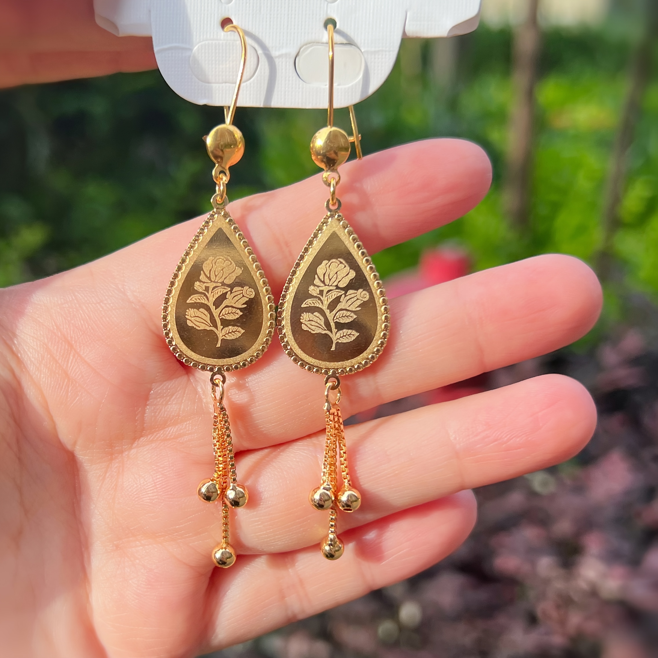 Minimalist Golden Jewelry Set for Middle Eastern Brides